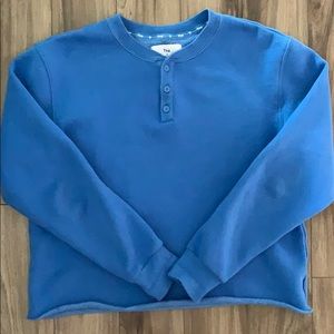 Cropped long sleeve TNA sweater